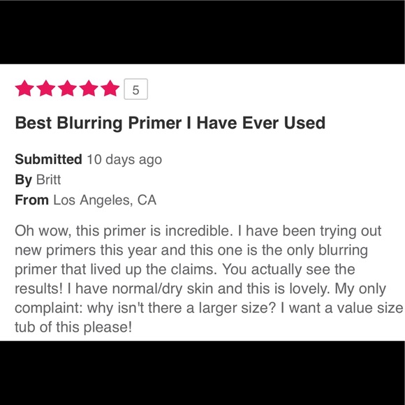 💄2 for $20💄NWT BECCA PRIMER BRIGHTEN BLUR PRIMER - Picture 4 of 5